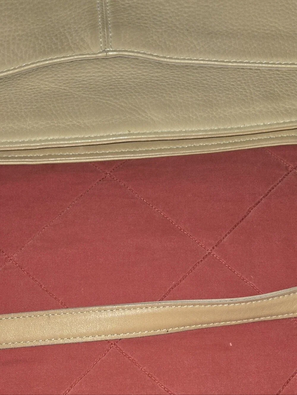 COACH Yellow Pebbled Leather Shoulder Bag
